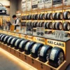 大手カーショップのタイヤ売り場